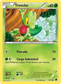Treecko 6 Congelamento de Plasma