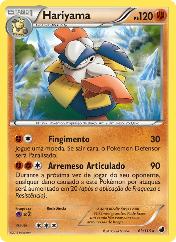 Hariyama 63/116 Congelamento de Plasma