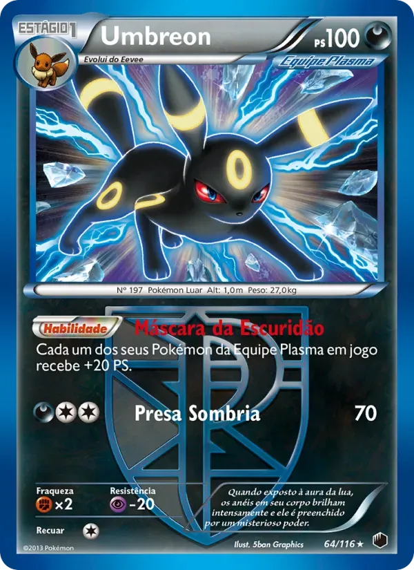 Umbreon 64/116 Congelamento de Plasma