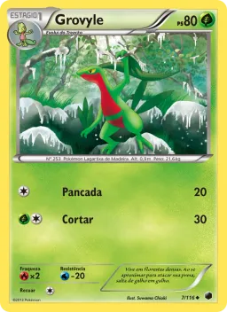 Grovyle 7 Congelamento de Plasma