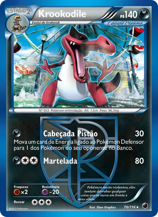 Krookodile 70/116 Congelamento de Plasma