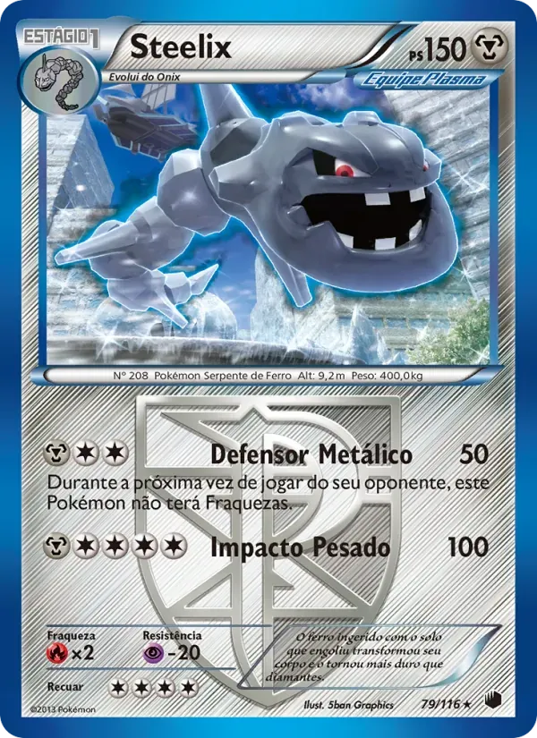 Steelix 79/116 Congelamento de Plasma