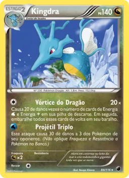 Kingdra 84 Congelamento de Plasma