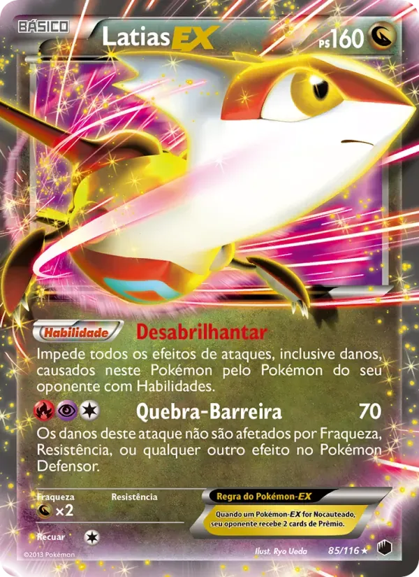 Latias-EX 85/116 Congelamento de Plasma