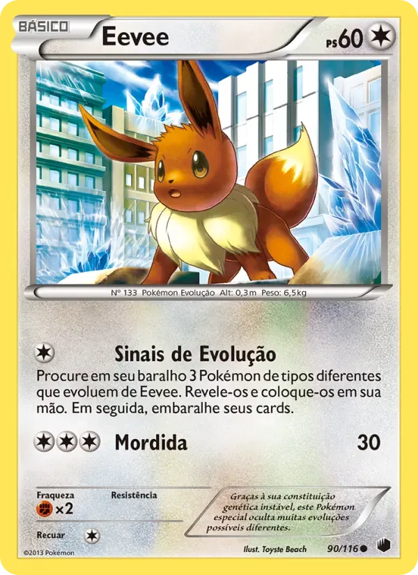 Eevee 90/116 Congelamento de Plasma