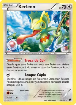 Kecleon 94 Congelamento de Plasma