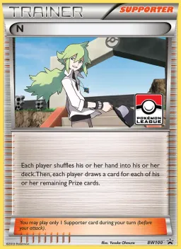 N BW100 BW Black Star Promos