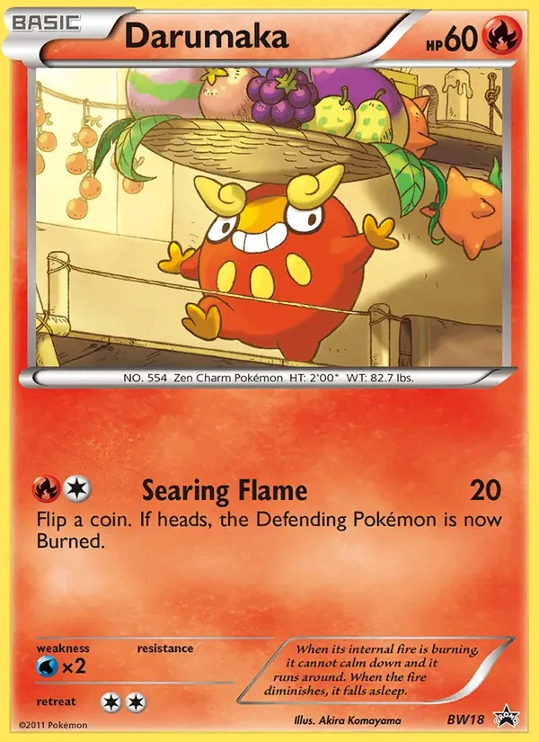Darumaka BW18/101 BW Black Star Promos
