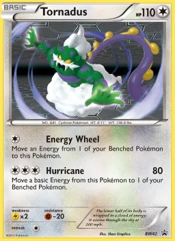 Tornadus BW42 BW Black Star Promos