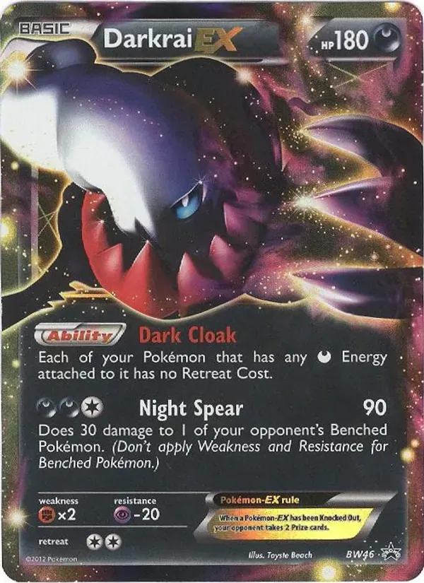 Darkrai-EX BW46/101 BW Black Star Promos
