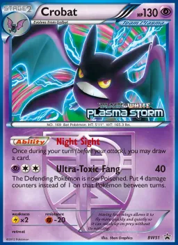 Crobat BW51 BW Black Star Promos