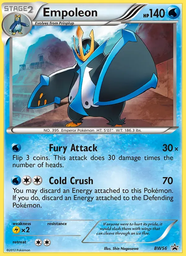 Empoleon BW56/101 BW Black Star Promos