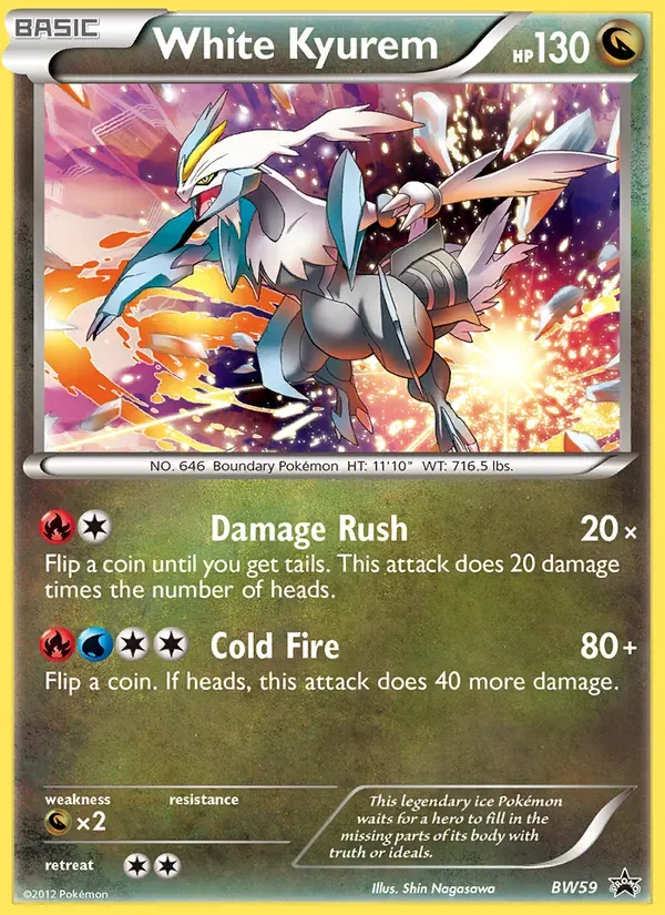 White Kyurem BW59/101 BW Black Star Promos