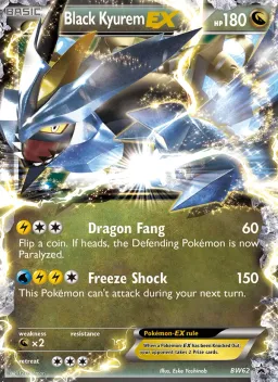 Black Kyurem-EX BW62 BW Black Star Promos