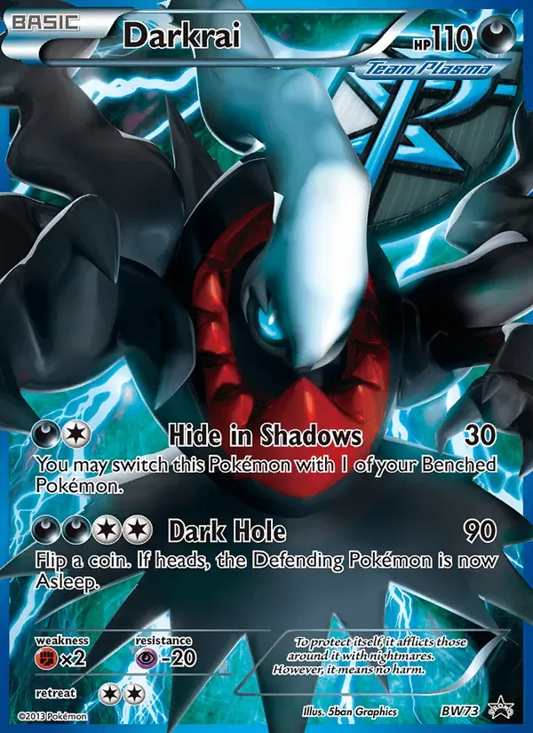 Darkrai BW73/101 BW Black Star Promos