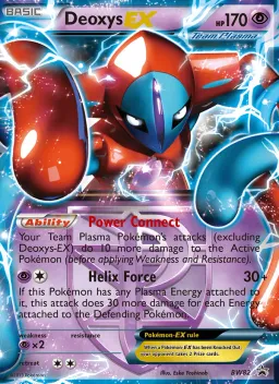 Deoxys-EX BW82 BW Black Star Promos