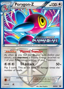 Porygon-Z BW84 BW Black Star Promos