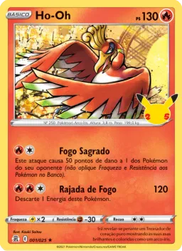 Ho-Oh 1 Celebrações
