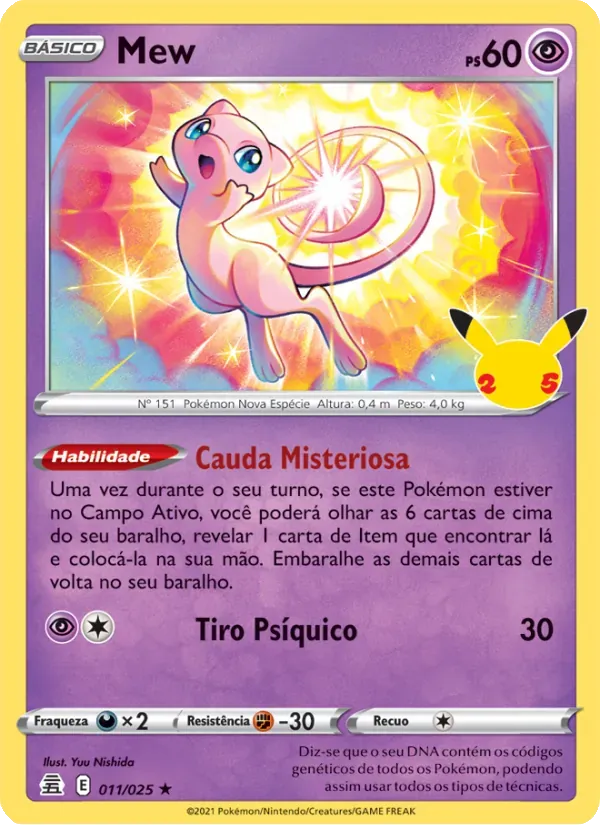 Mew 11/25 Celebrações