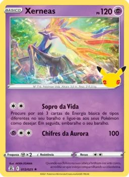 Xerneas 12 Celebrações