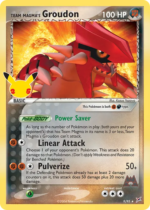 Team Magma's Groudon CC011/25
