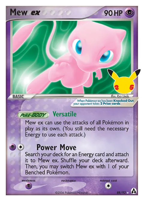 Mew ex CC013/25