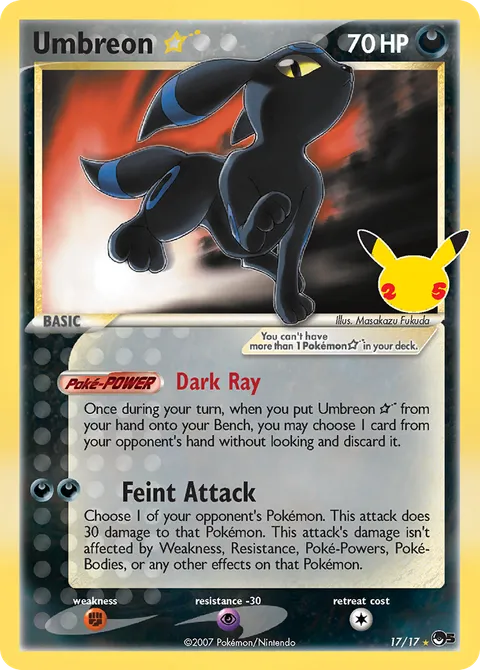 Umbreon ☆ CC015/25