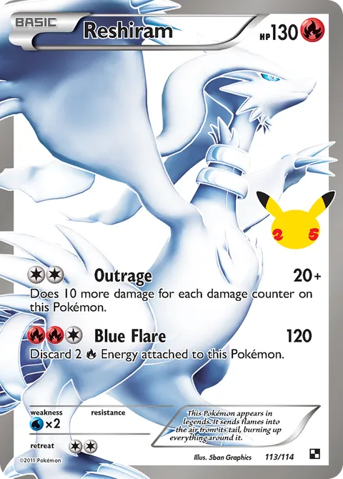 Reshiram CC020/25