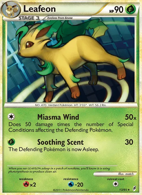 Leafeon 13/95 Chamado das Lendas
