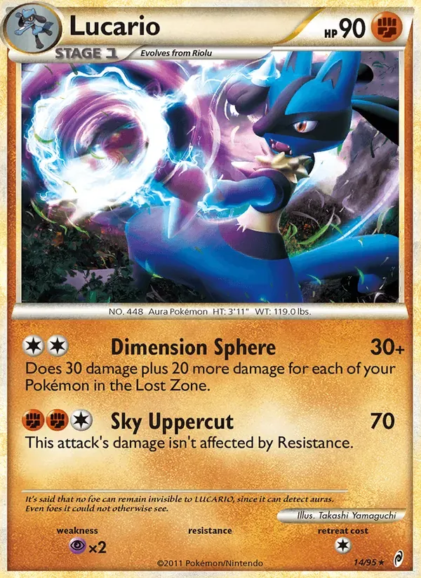 Lucario 14/95 Chamado das Lendas