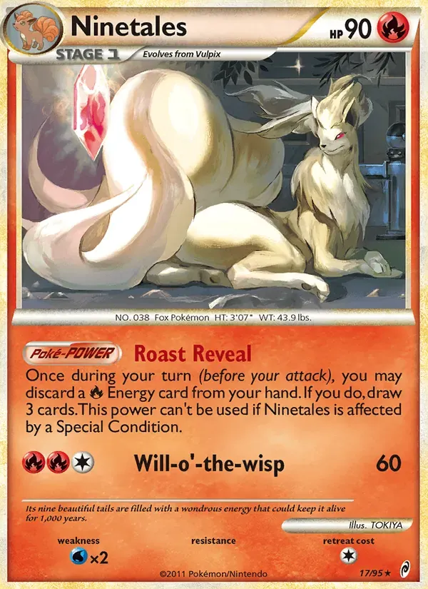 Ninetales 17/95 Chamado das Lendas