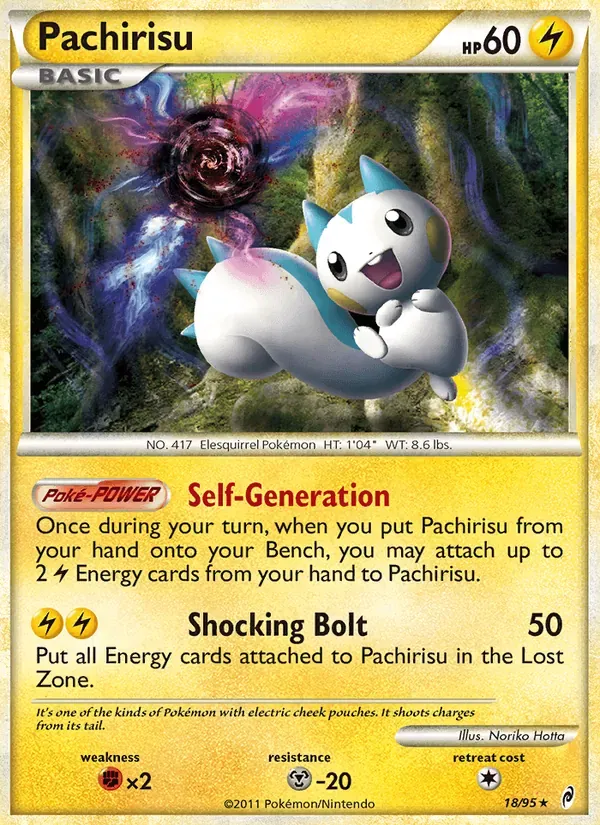 Pachirisu 18/95 Chamado das Lendas