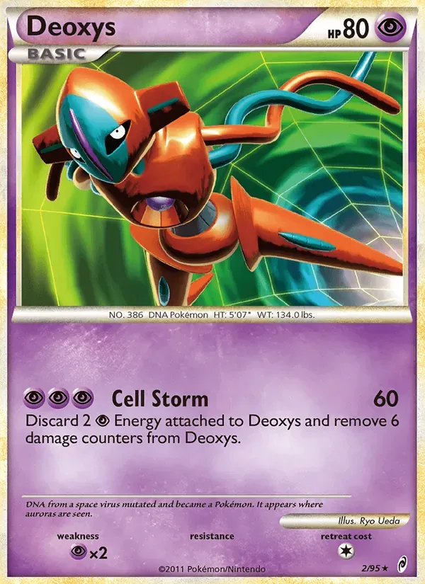 Deoxys 2/95 Chamado das Lendas