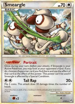 Smeargle 21 Chamado das Lendas