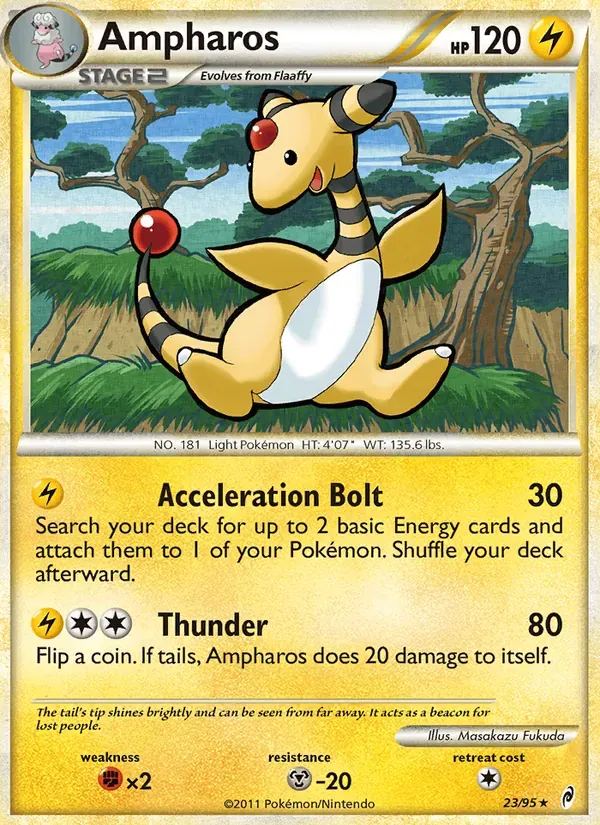 Ampharos 23/95 Chamado das Lendas