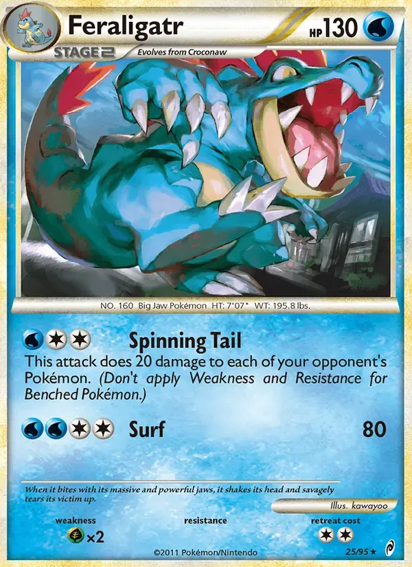 Feraligatr 25/95 Chamado das Lendas