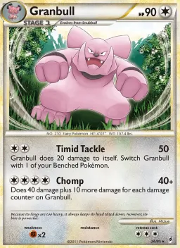 Granbull 26 Chamado das Lendas