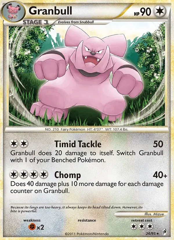 Granbull 26/95 Chamado das Lendas