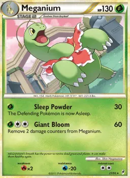 Meganium 27 Chamado das Lendas