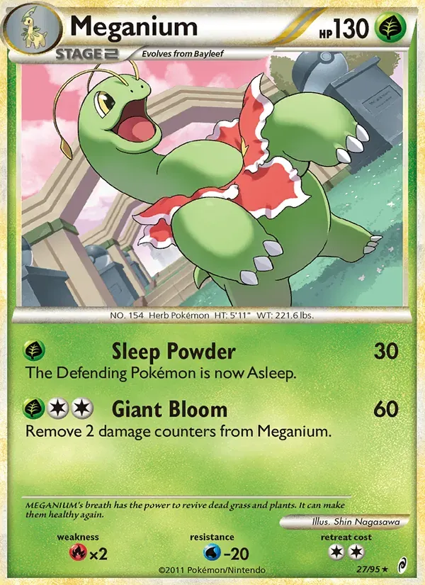 Meganium 27/95 Chamado das Lendas