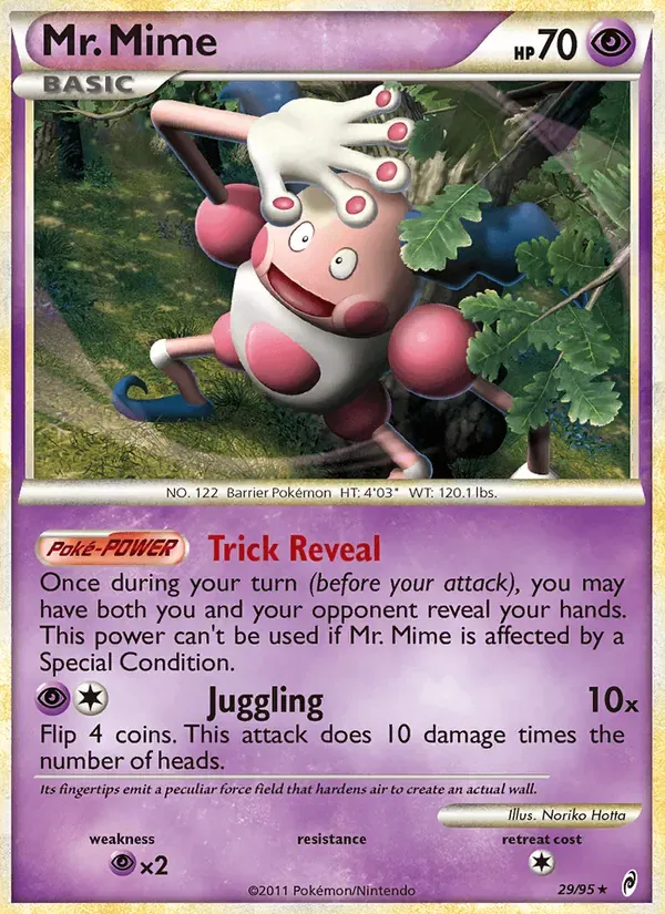 Mr. Mime 29/95 Chamado das Lendas