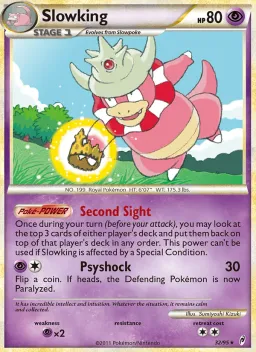 Slowking 32 Chamado das Lendas