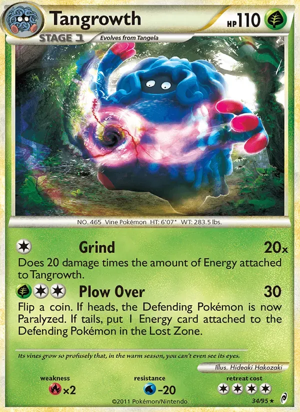 Tangrowth 34/95 Chamado das Lendas