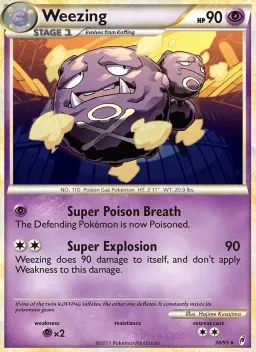 Weezing 38 Chamado das Lendas