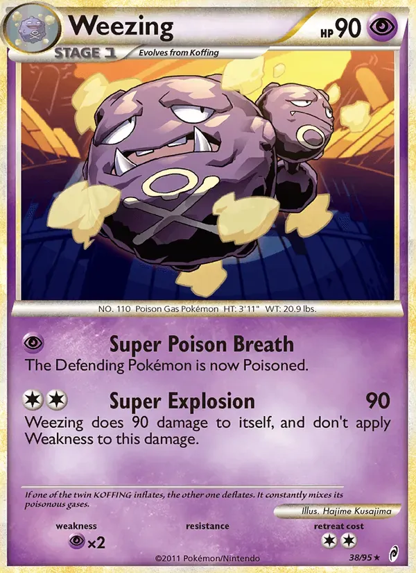 Weezing 38/95 Chamado das Lendas