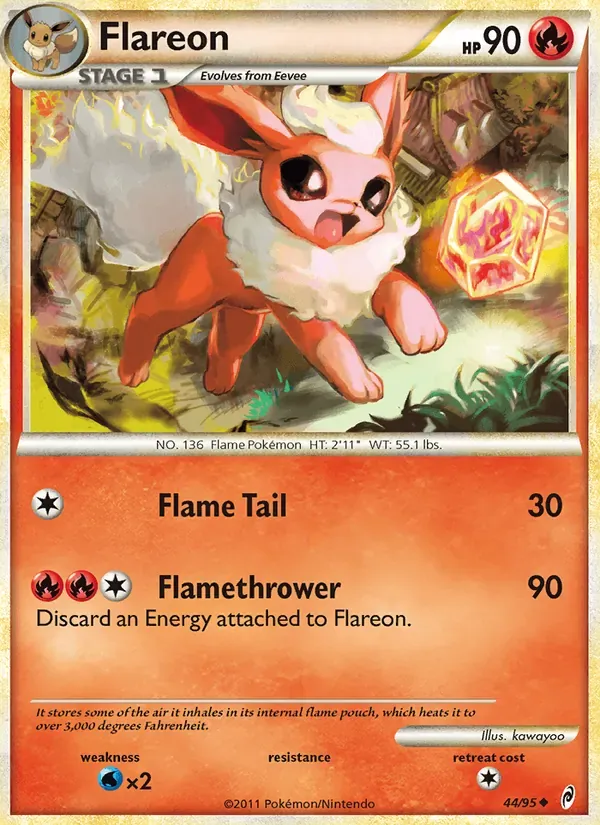 Flareon 44/95 Chamado das Lendas