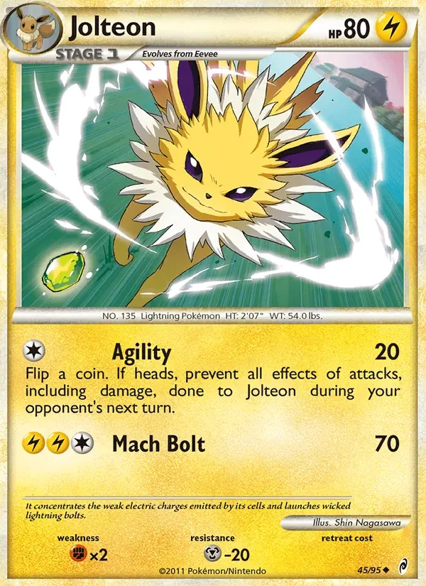 Jolteon 45/95 Chamado das Lendas