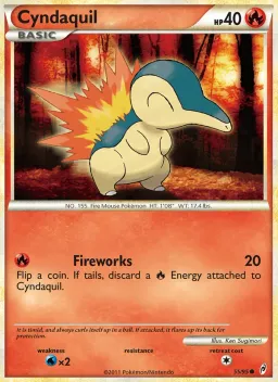 Cyndaquil 55 Chamado das Lendas
