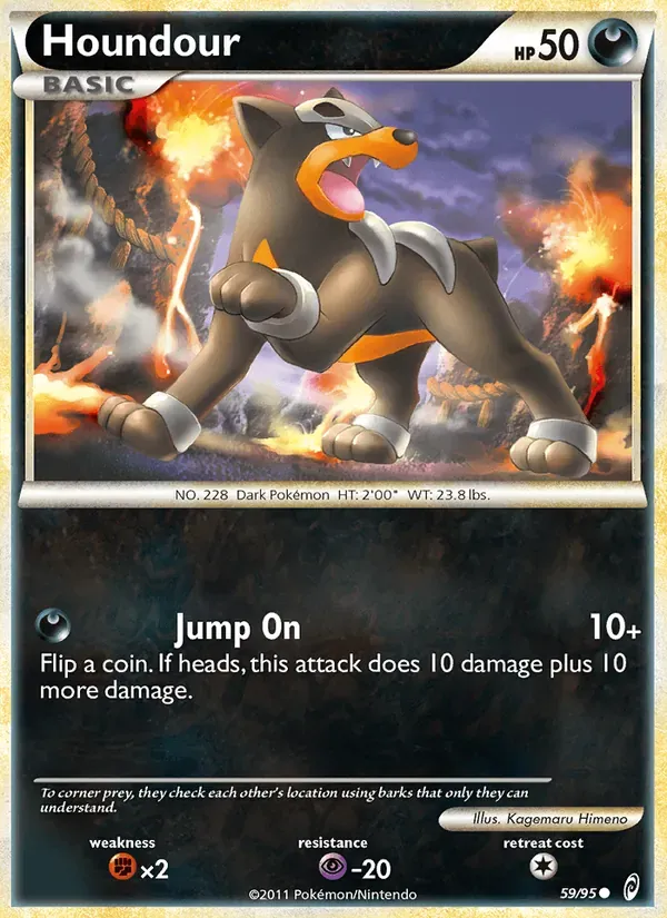 Houndour 59/95 Chamado das Lendas