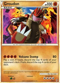 Groudon 6 Chamado das Lendas